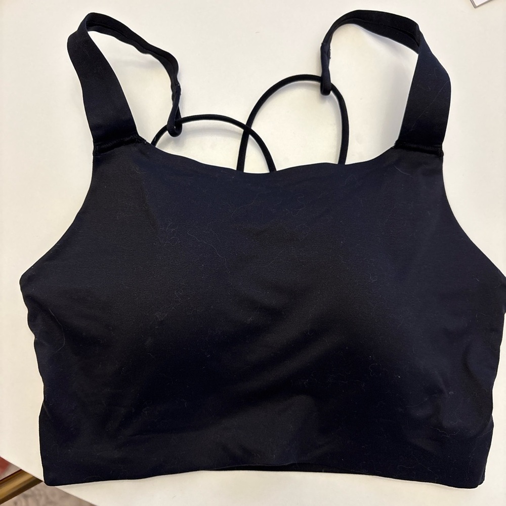 Nike Black Sports Bra with Strappy Back